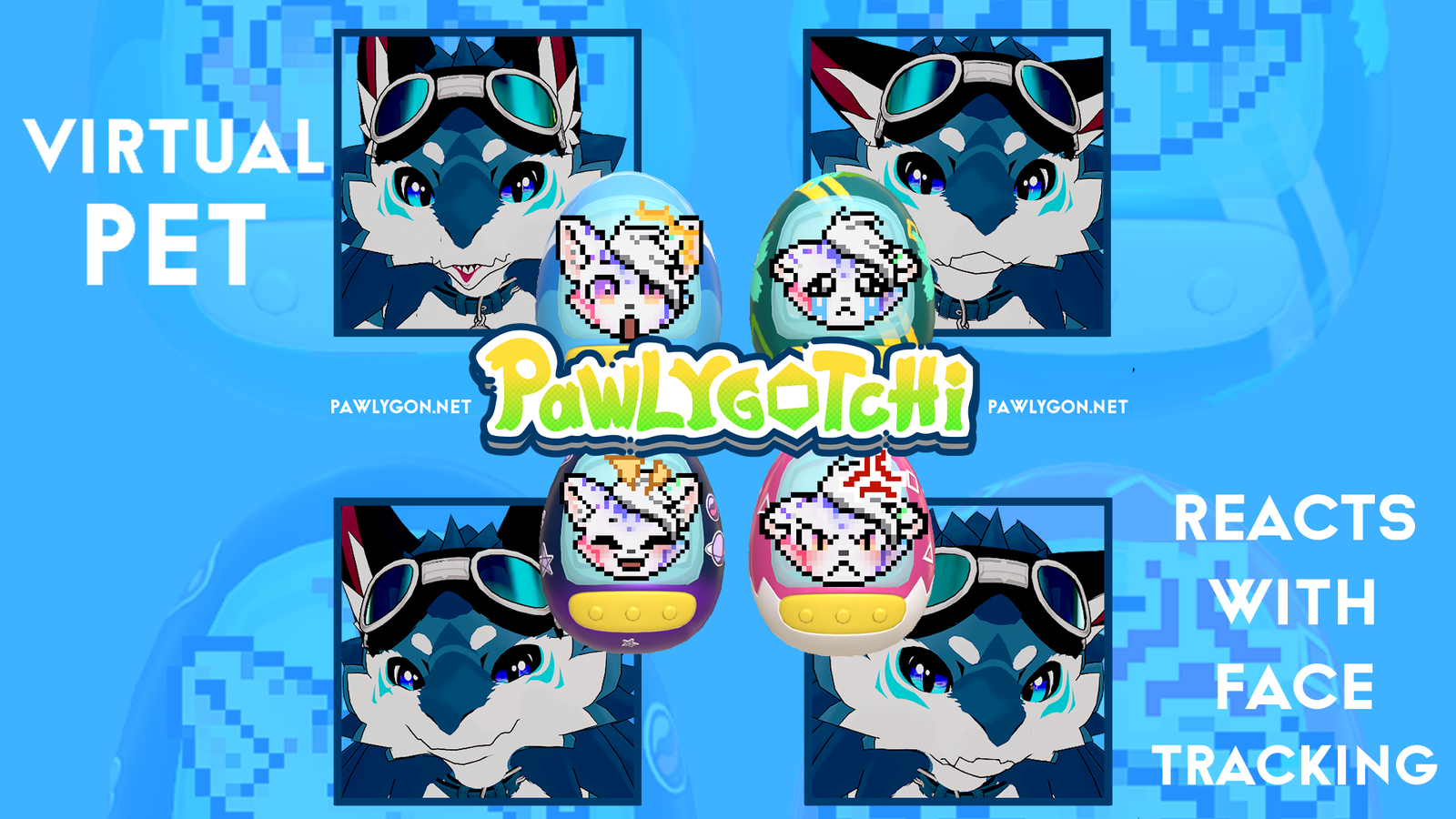 Pawlygotchi - Face-Tracking Virtual Pet 