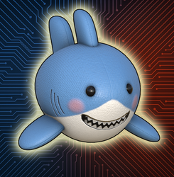 Derpy Shark Plushie