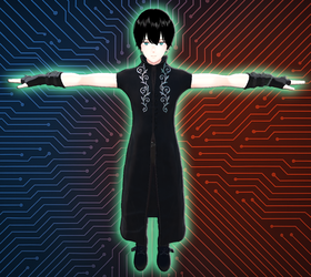 Semi-Gothic Coat for Avatars