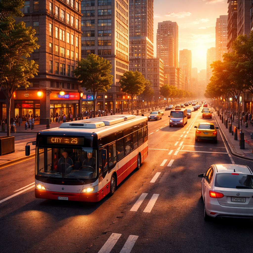 Bus City Simulator Map