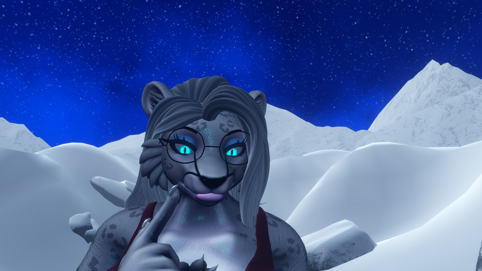 Angel the Snow Leopard