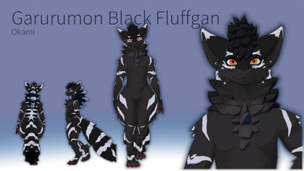 Garurumon Fluffgan Texture (both regular and Black garurumon)