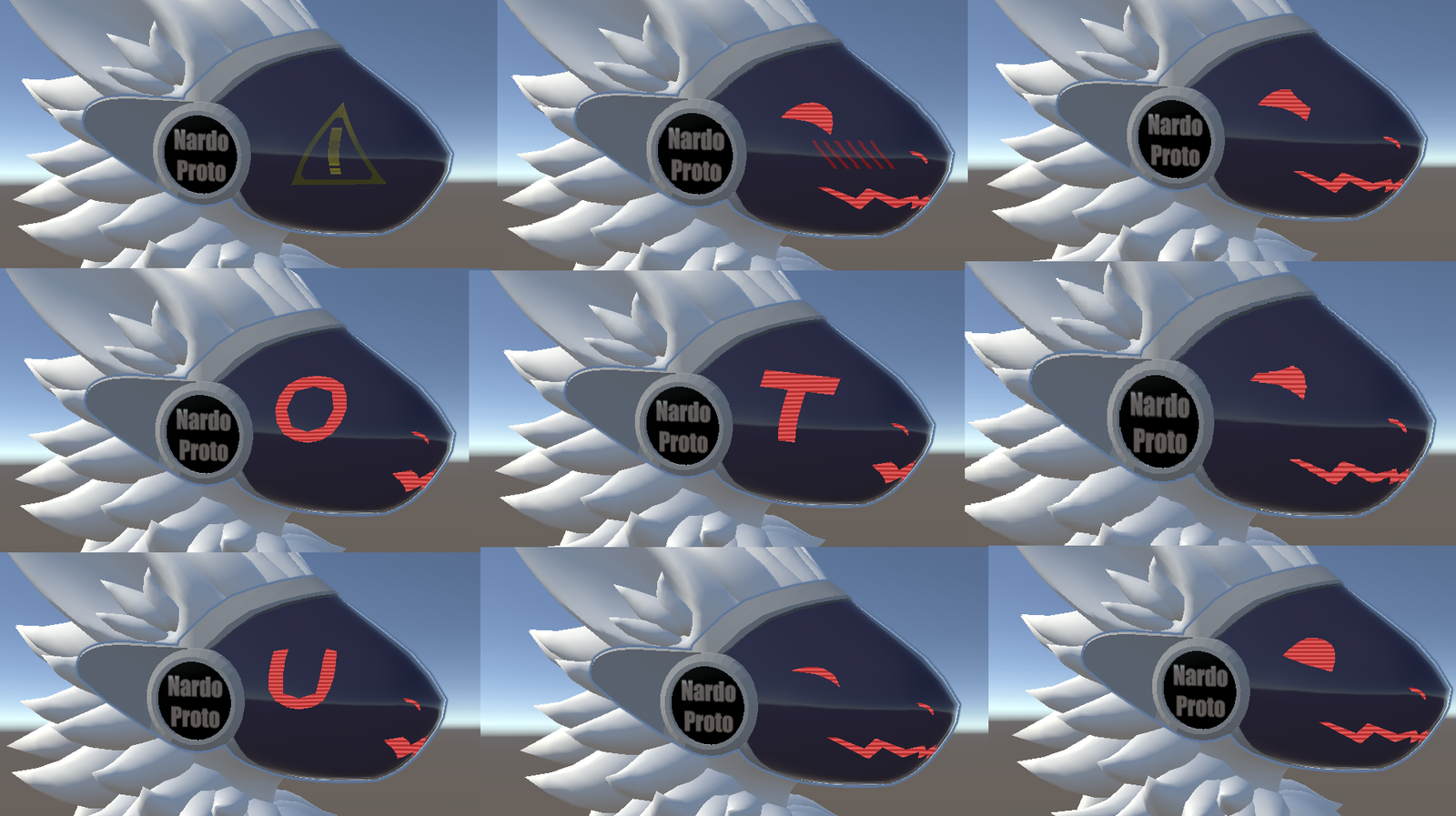 Nardoragon protogen mask
