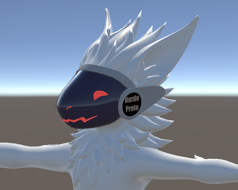 Nardoragon protogen mask