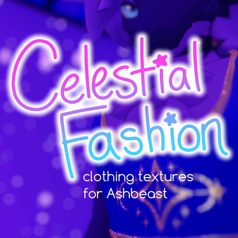 Celestial Fashion | Somna-themed Clothing Textures for Ashbeast