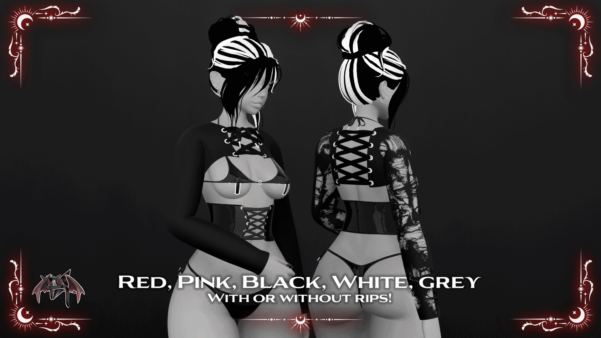 Lace and Latex set