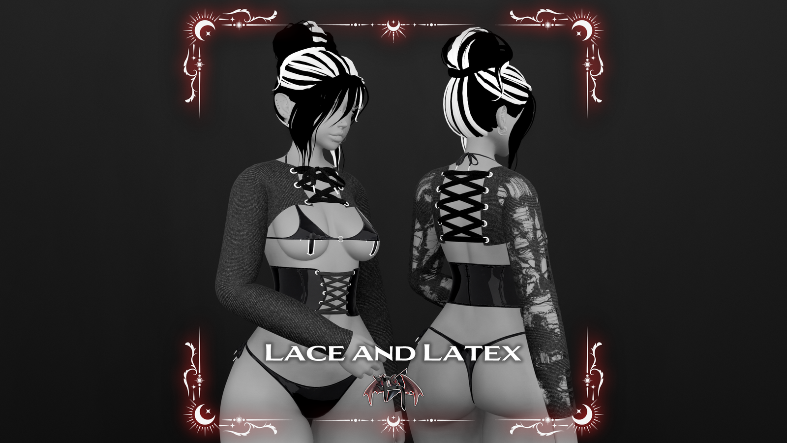 Lace and Latex set