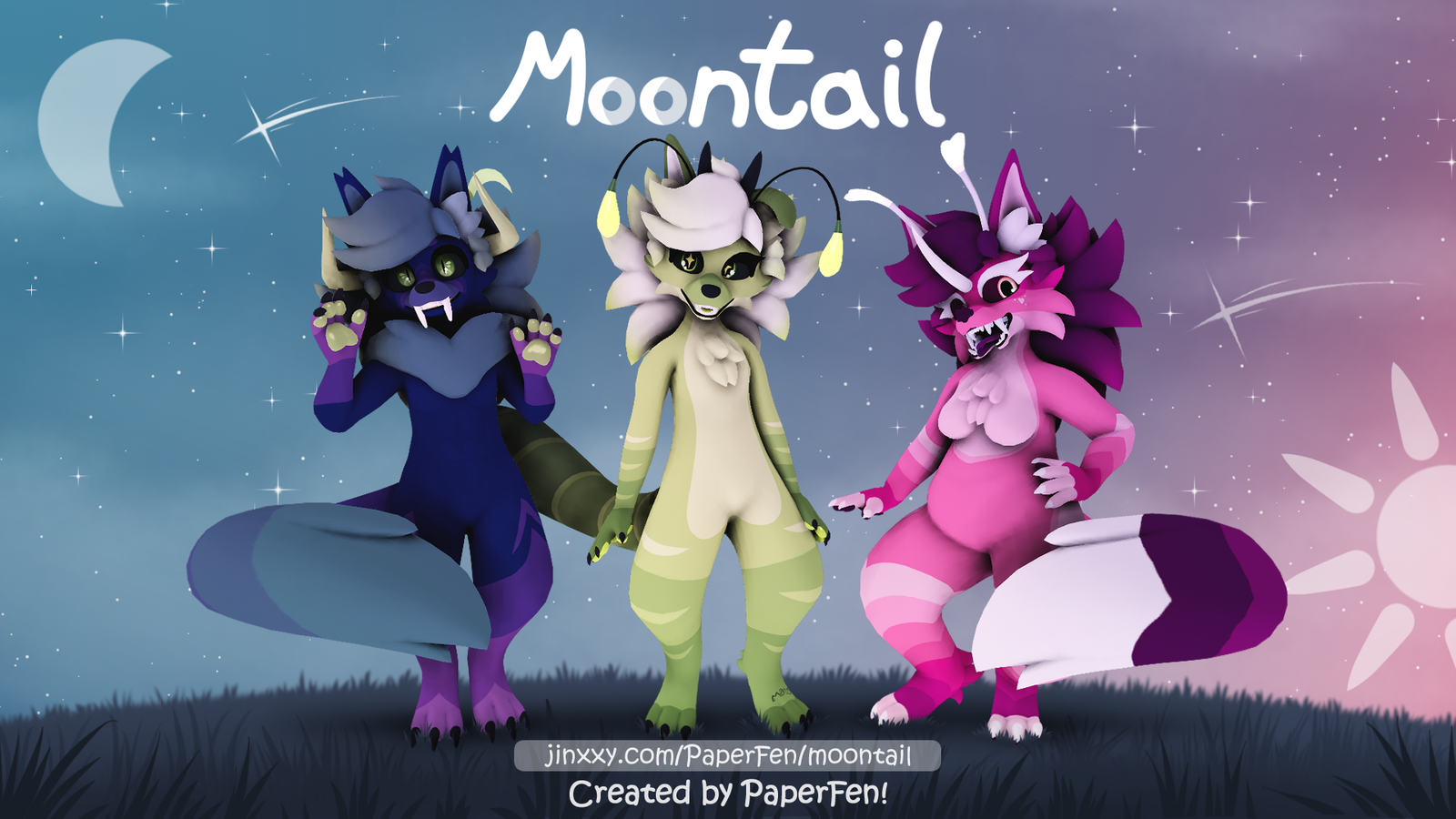 Moontail {VRChat Avatar}