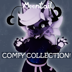 Moontail Comfy Collection {VRChat Avatar Addon}