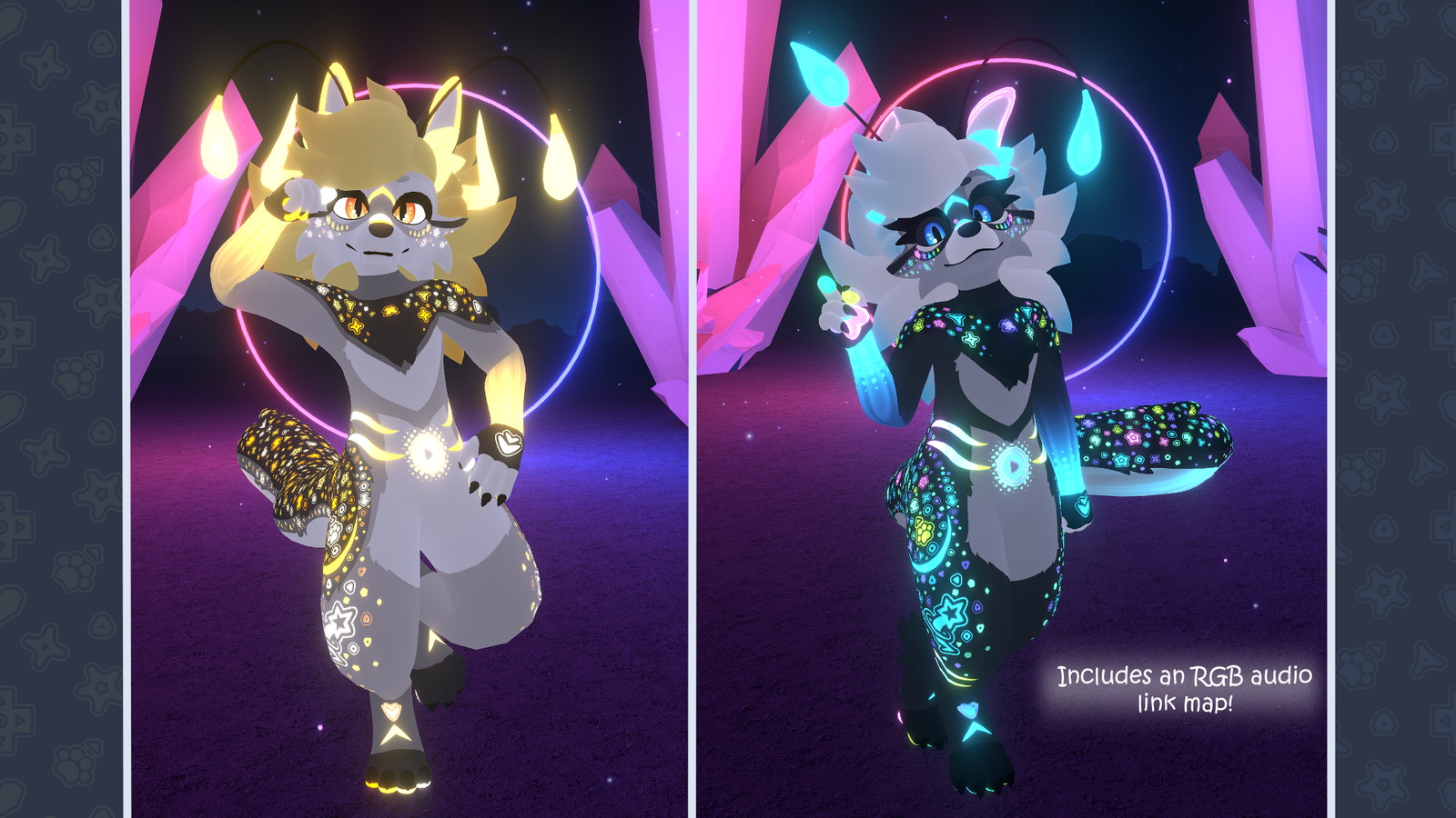 Ultra Moontal Duo {VRChat Avatar Texture}