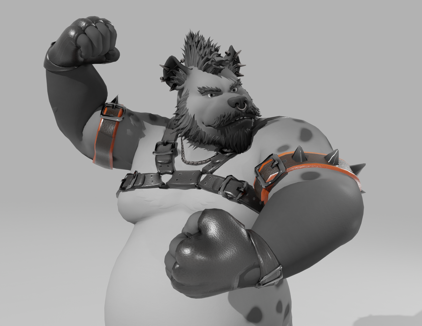 The Leather Arm Bands for The Gnoll