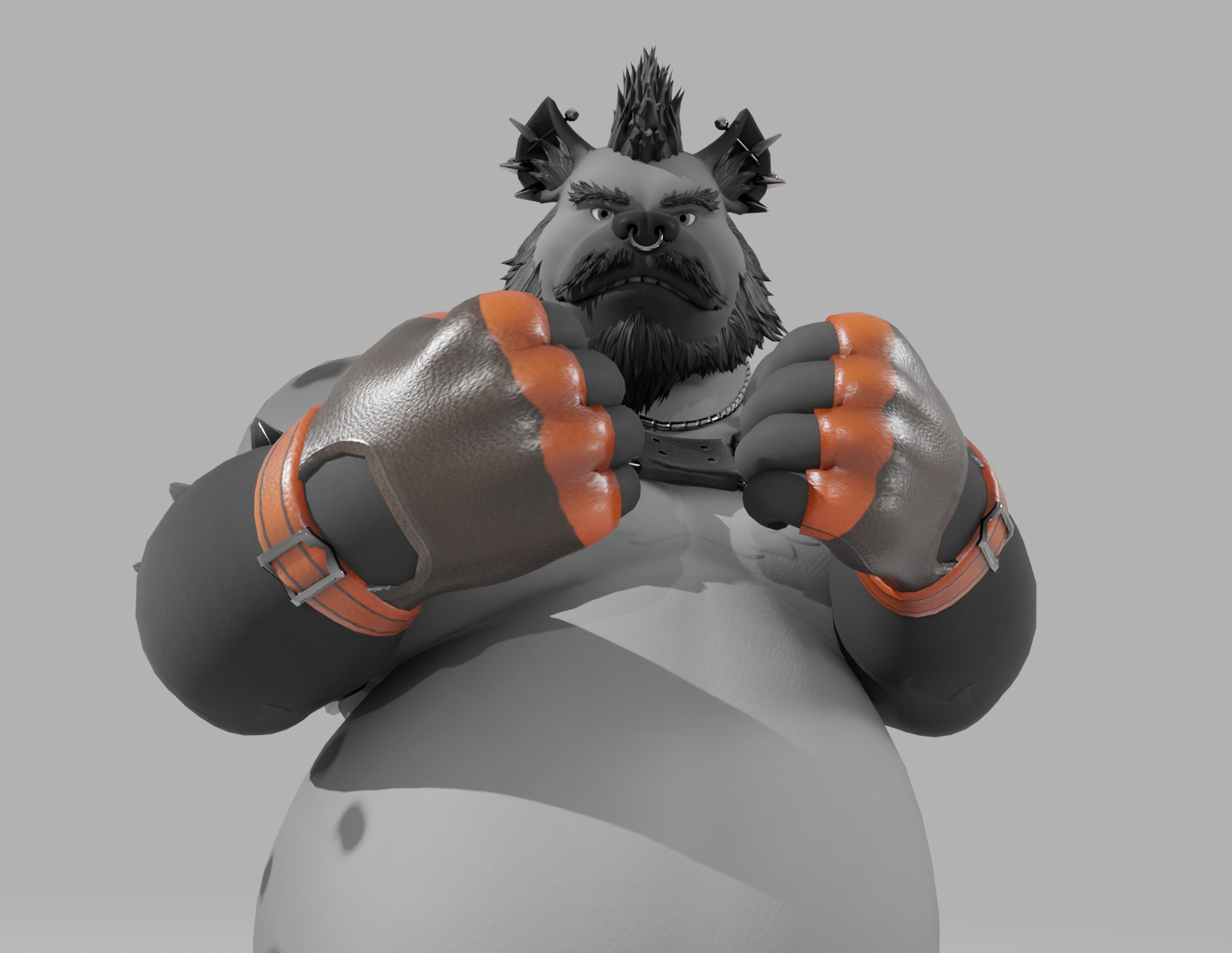 The Leather Gloves for The Gnoll