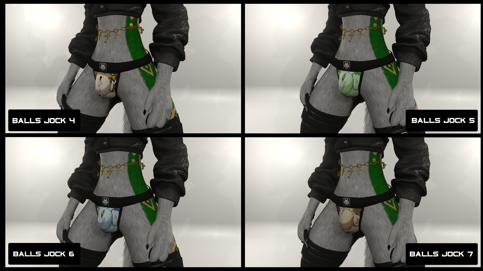 12 Jockstrap Textures for Polycrow's Jockstrap