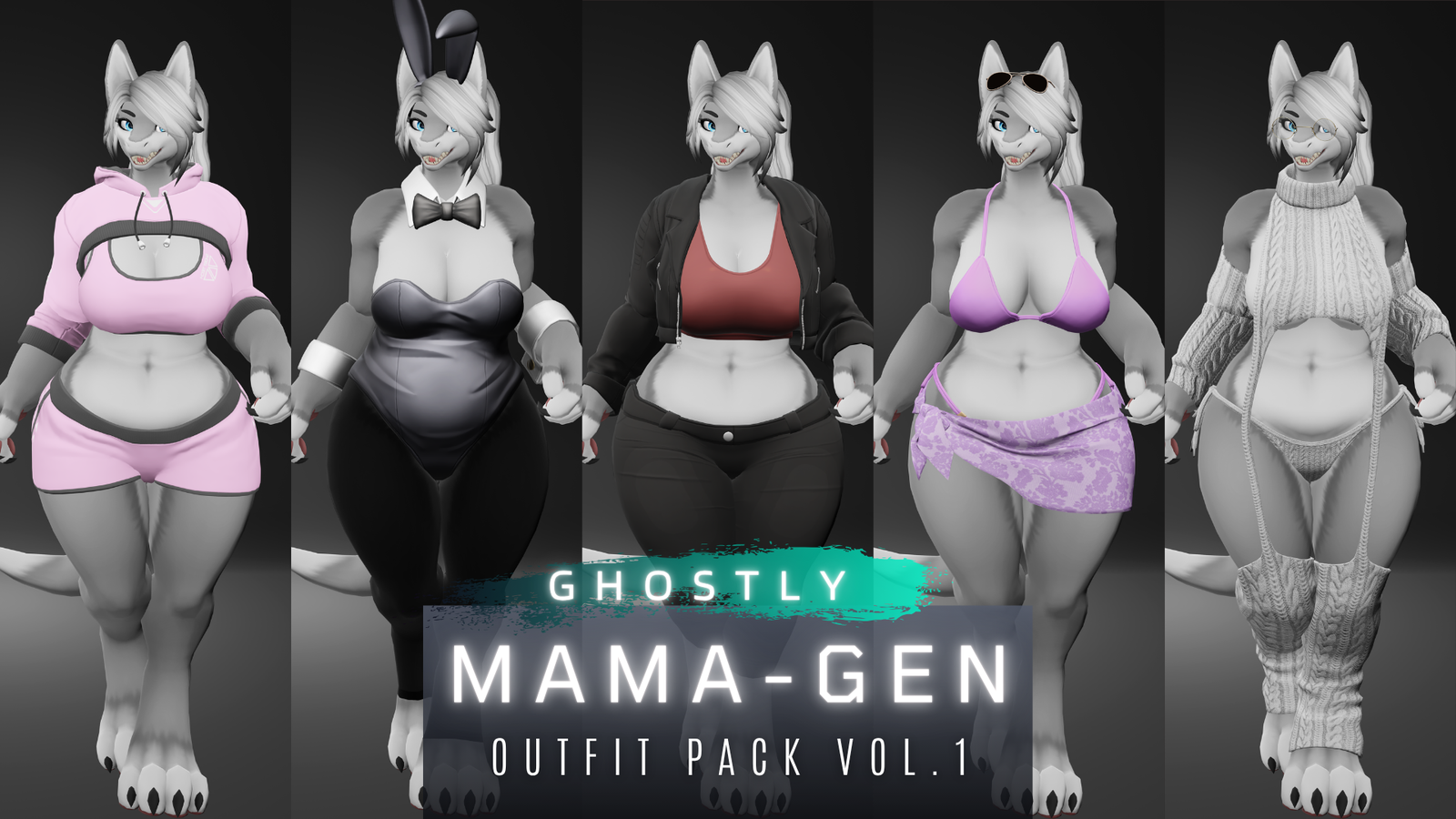 Ghostly MamaGen Outfit Pack Vol.1