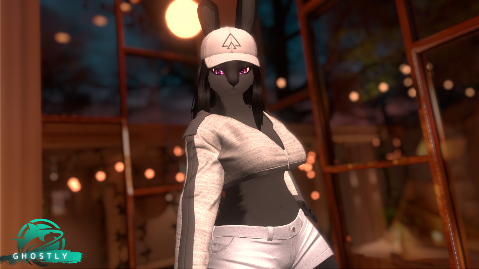 Ghostly Female Bunny