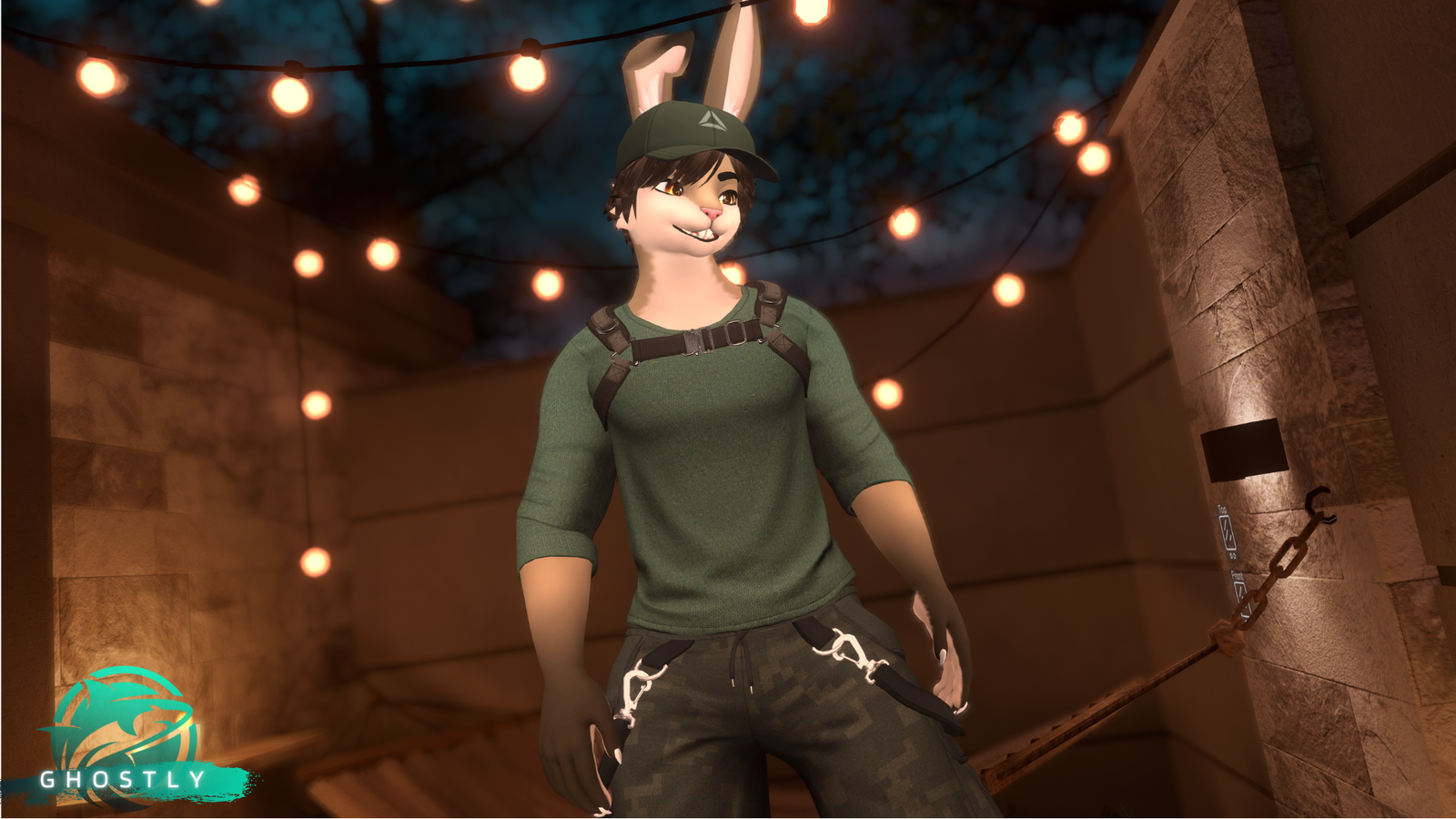 Ghostly Male Bunny
