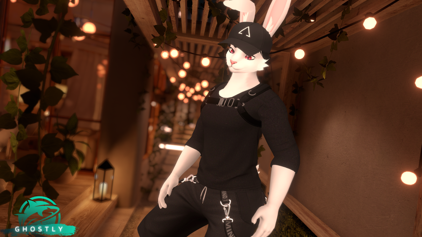 Ghostly Male Bunny