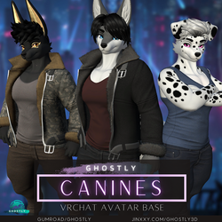 Ghostly Male Canines