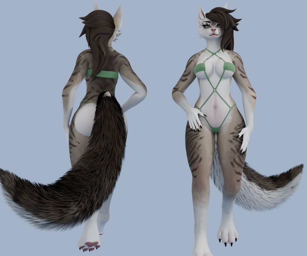 Ori Cat Textures for Aurora by Foxipaws