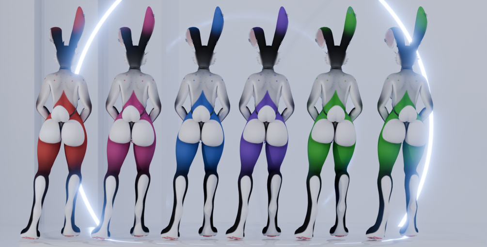 Vampiric bunny Textures for Alice by Foxipaws