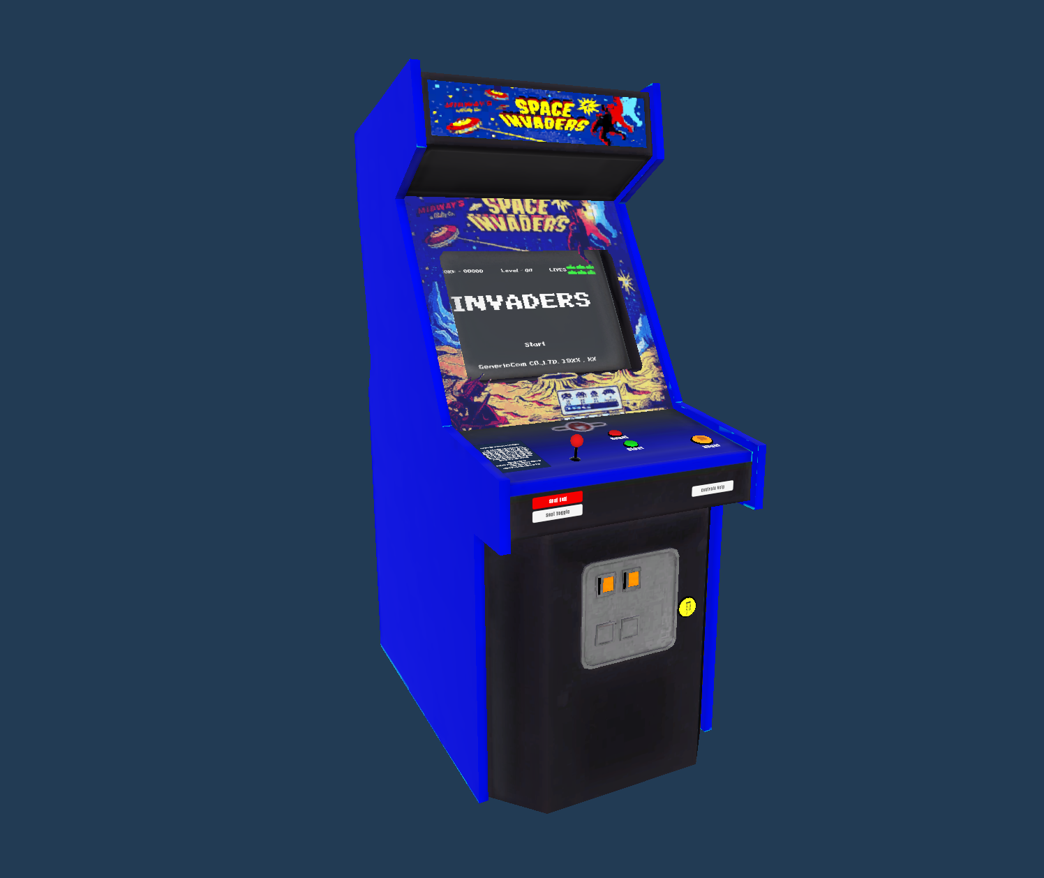 Public  VRChat Arcade Invaders