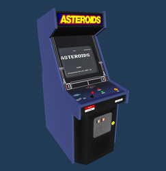 VRChat Arcade Asteroids