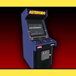 VRChat Arcade Asteroids