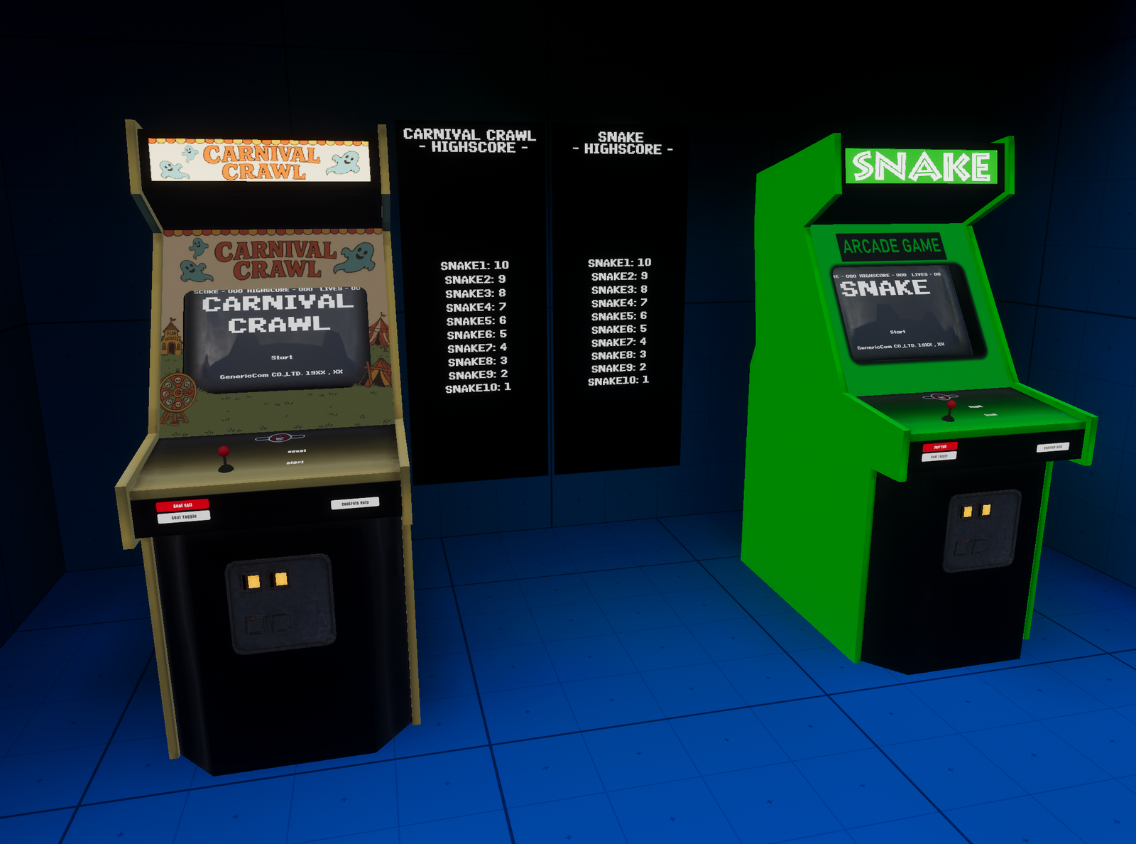 VRChat Arcade Snake