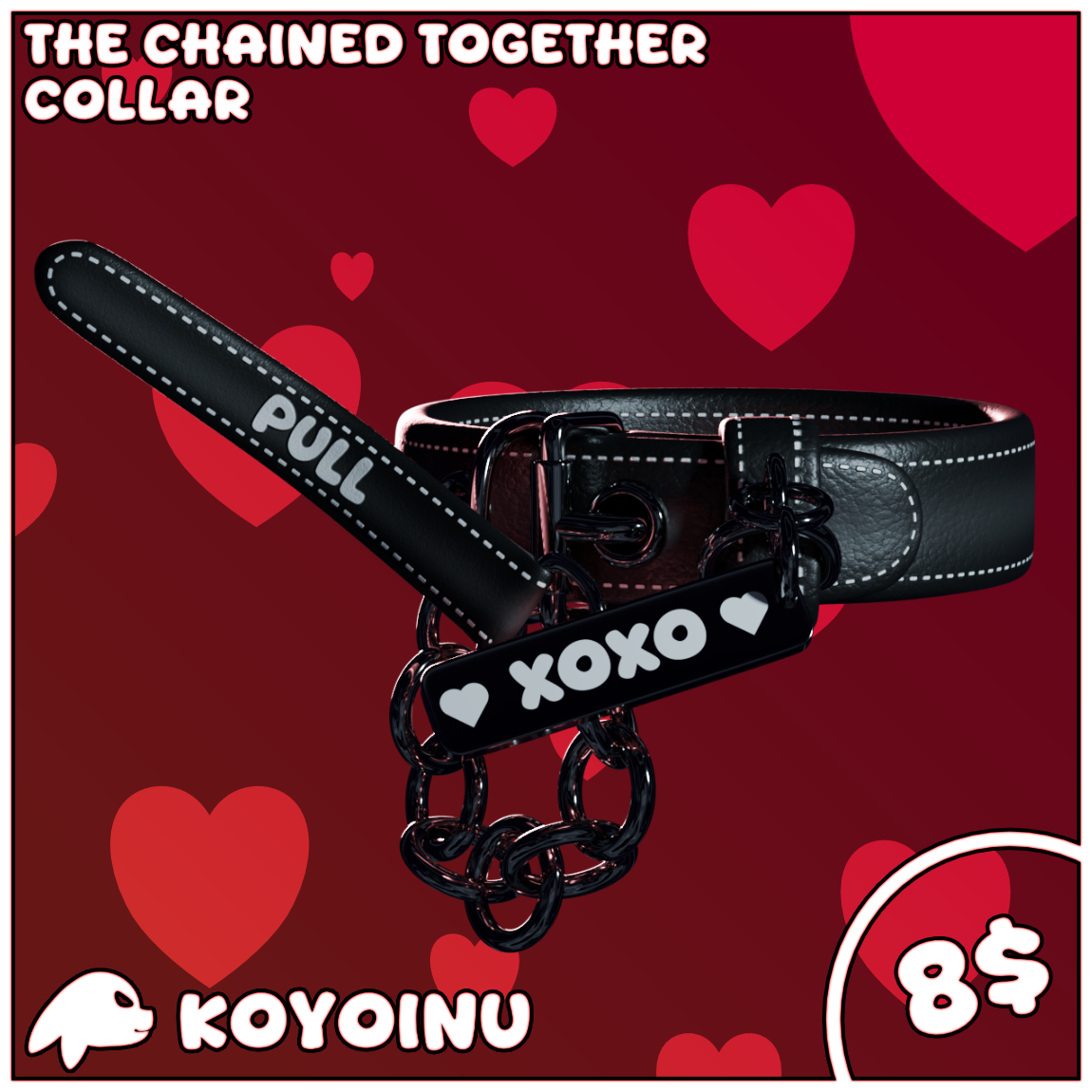 Chained together collar