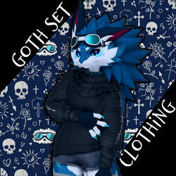 NovaBeast - Oversized Goth Set