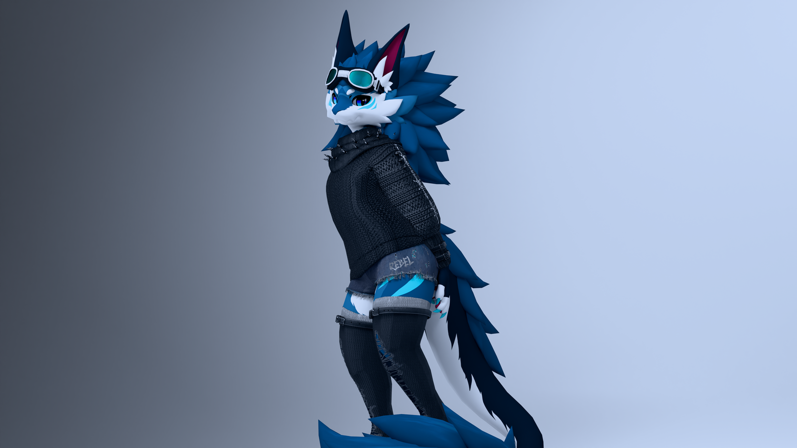 NovaBeast - Oversized Goth Set