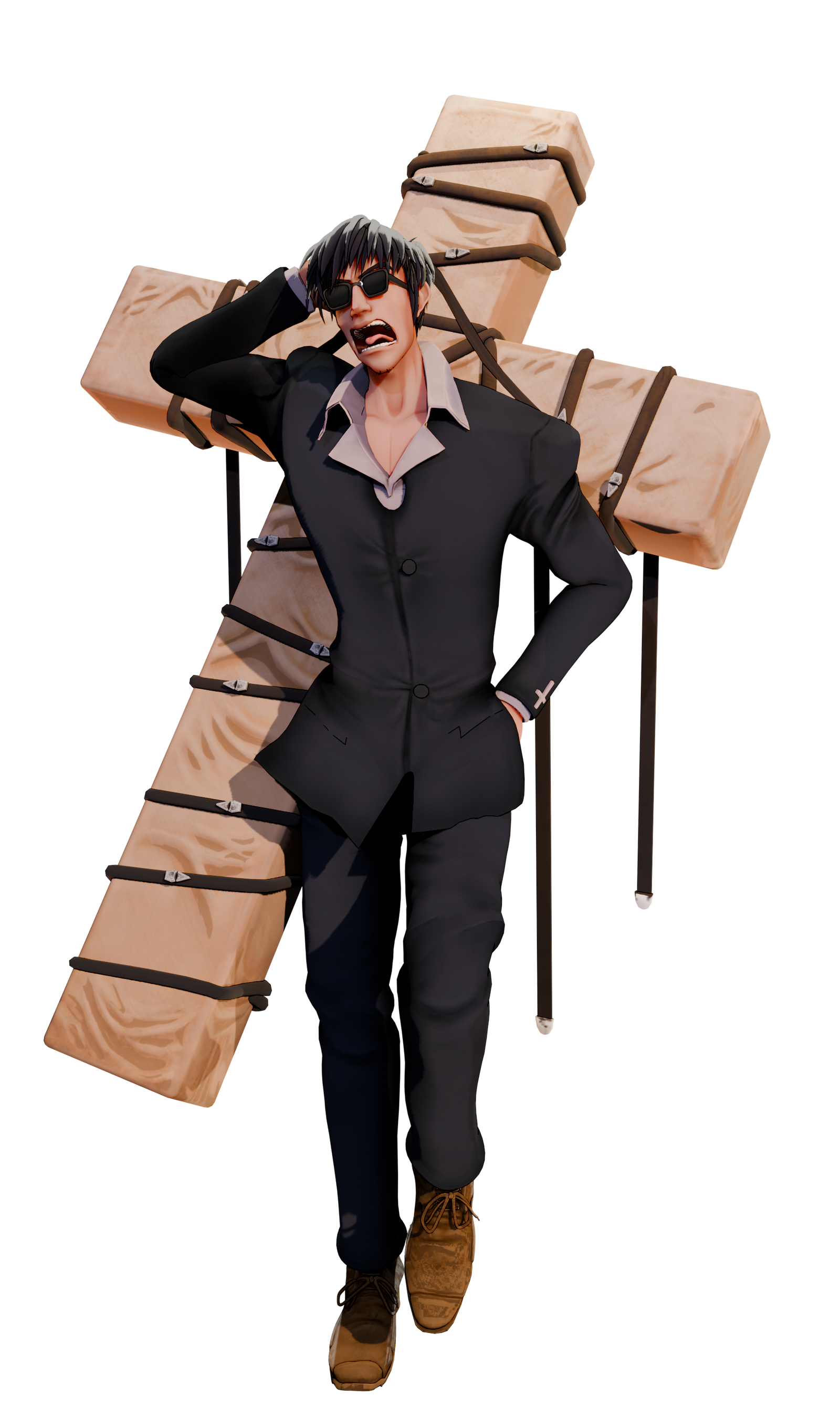 98 Nicholas D. Wolfwood VRChat Avatar (PC Only/Android coming soon)