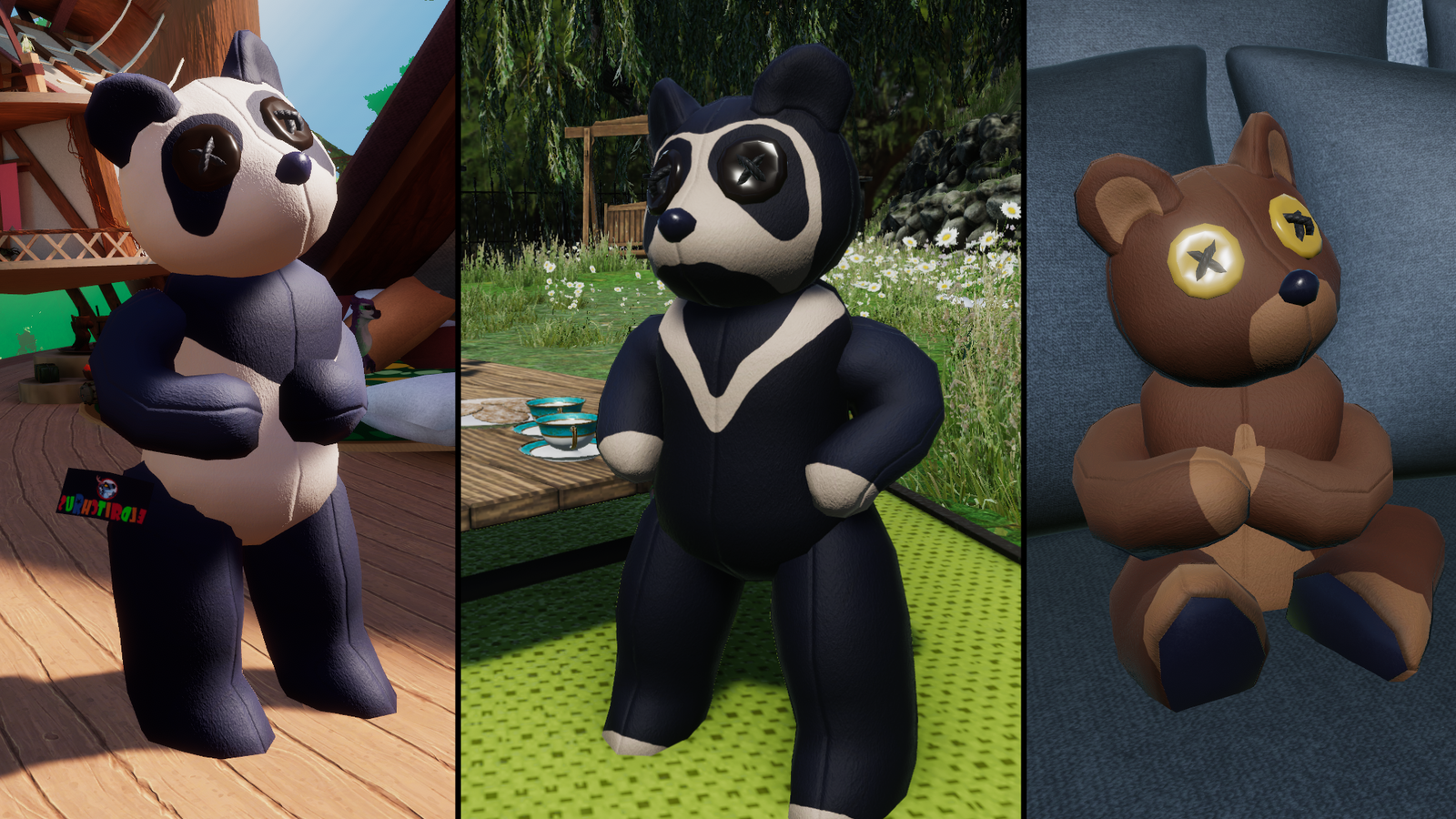 Eldritch Low Poly Plushies