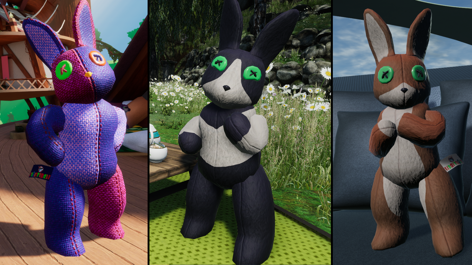 Eldritch Low Poly Plushies