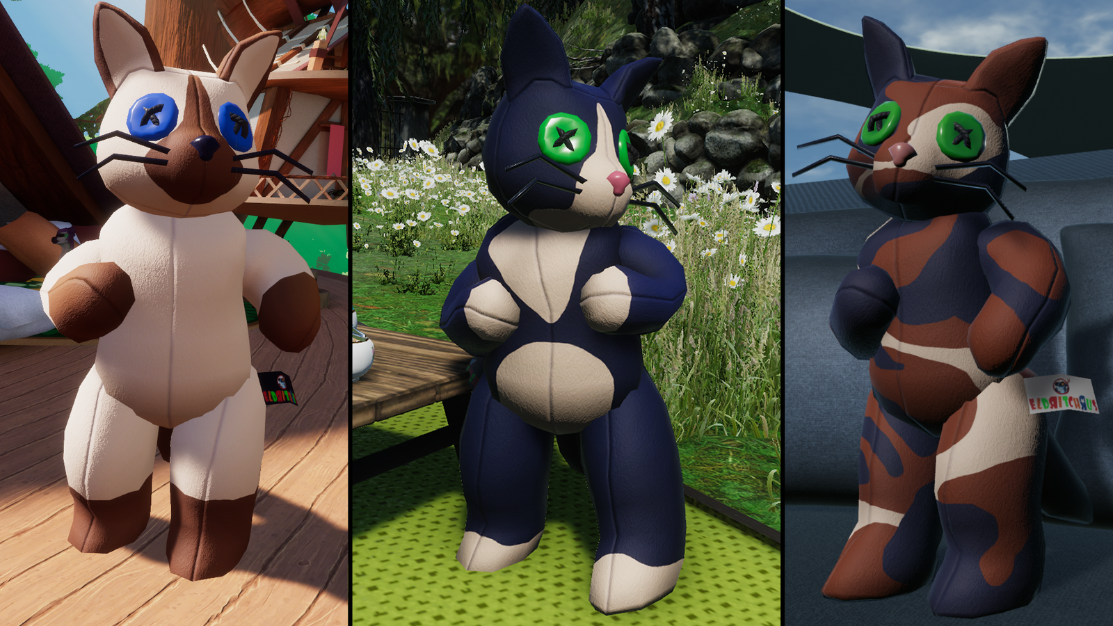 Eldritch Low Poly Plushies