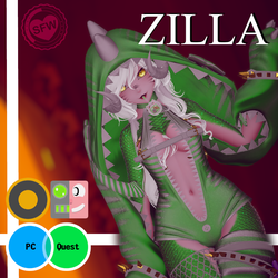 Zilla // 16+ - PC - QUEST - MEDIUM - VRCFT