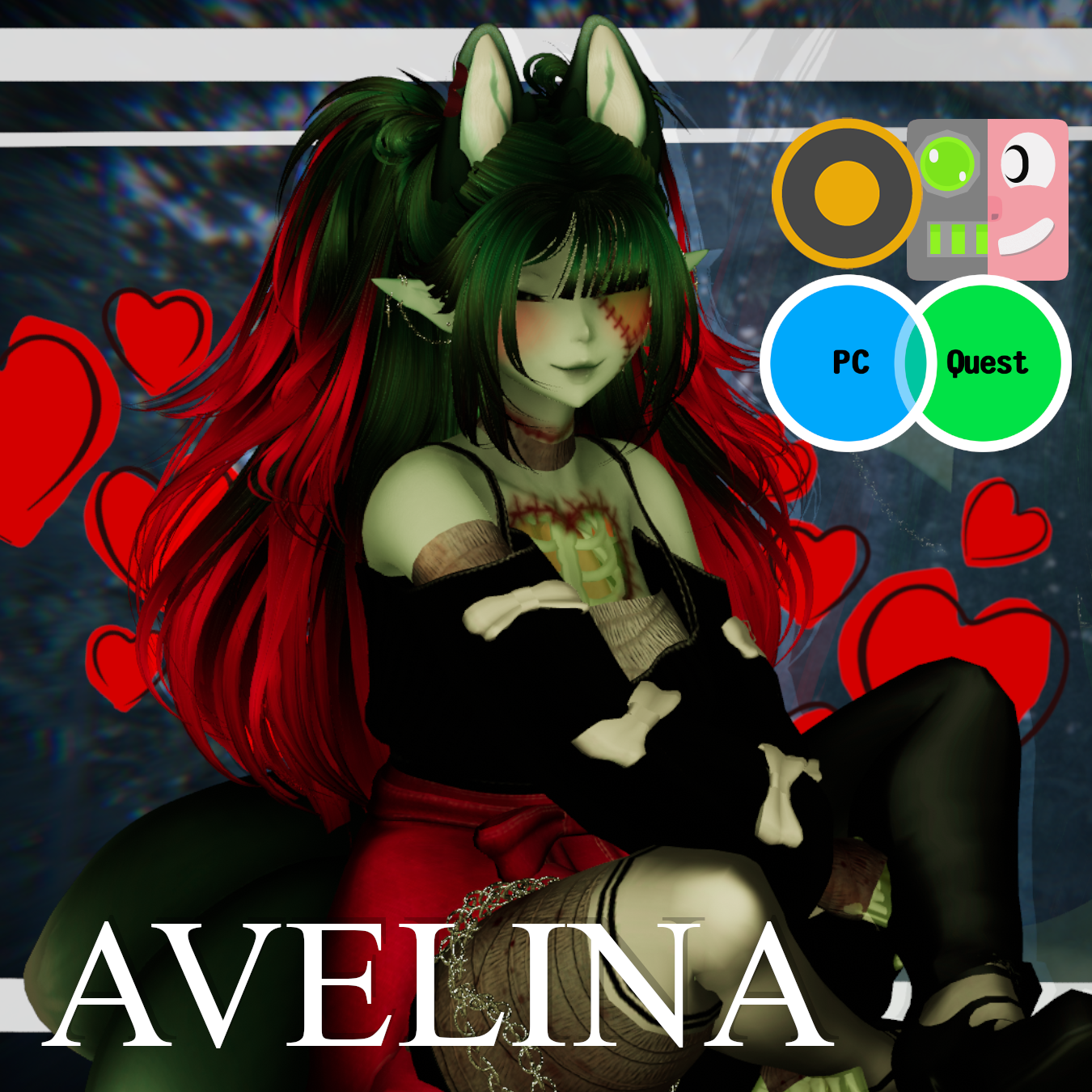 Avelina // 18+ SPS - PC & QUEST - MEDIUM - VRCFT