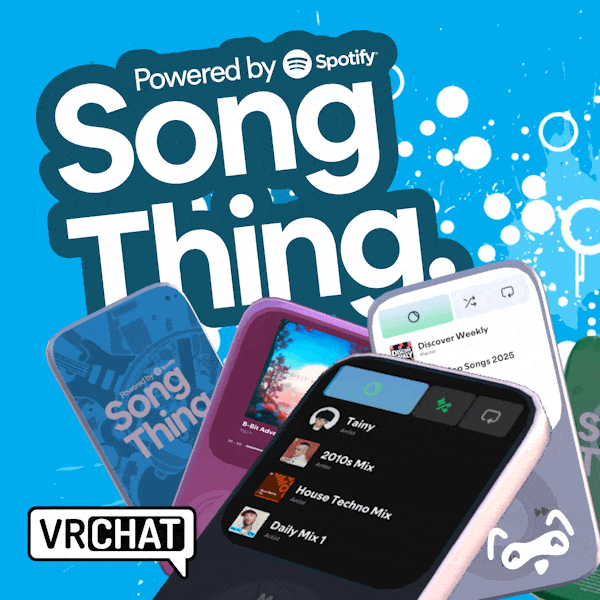 Song Thing | Your Spotify® library within VRChat | VRCFury Ready
