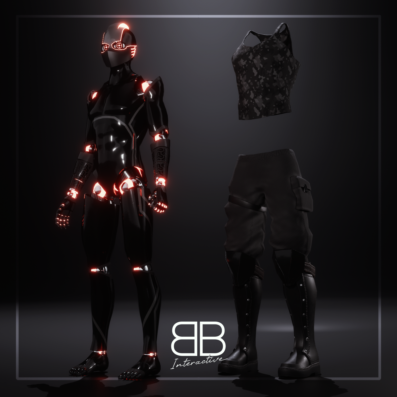 [Original 3D Model] BBNine Evo for VRChat