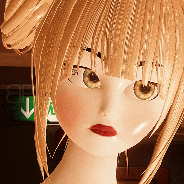 [Original 3D Model] HAZEL Articulated BJD Avatar for VRChat [PC Medium]
