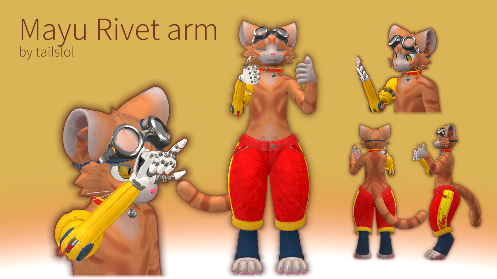 Mayu Rivet arms
