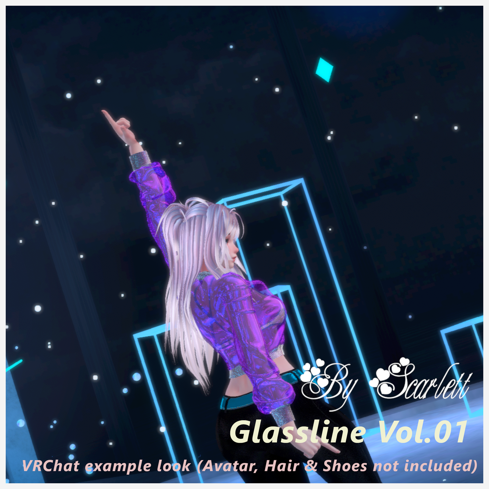 Glassline Vol. 01 (Rigged for VRBase EGirl)