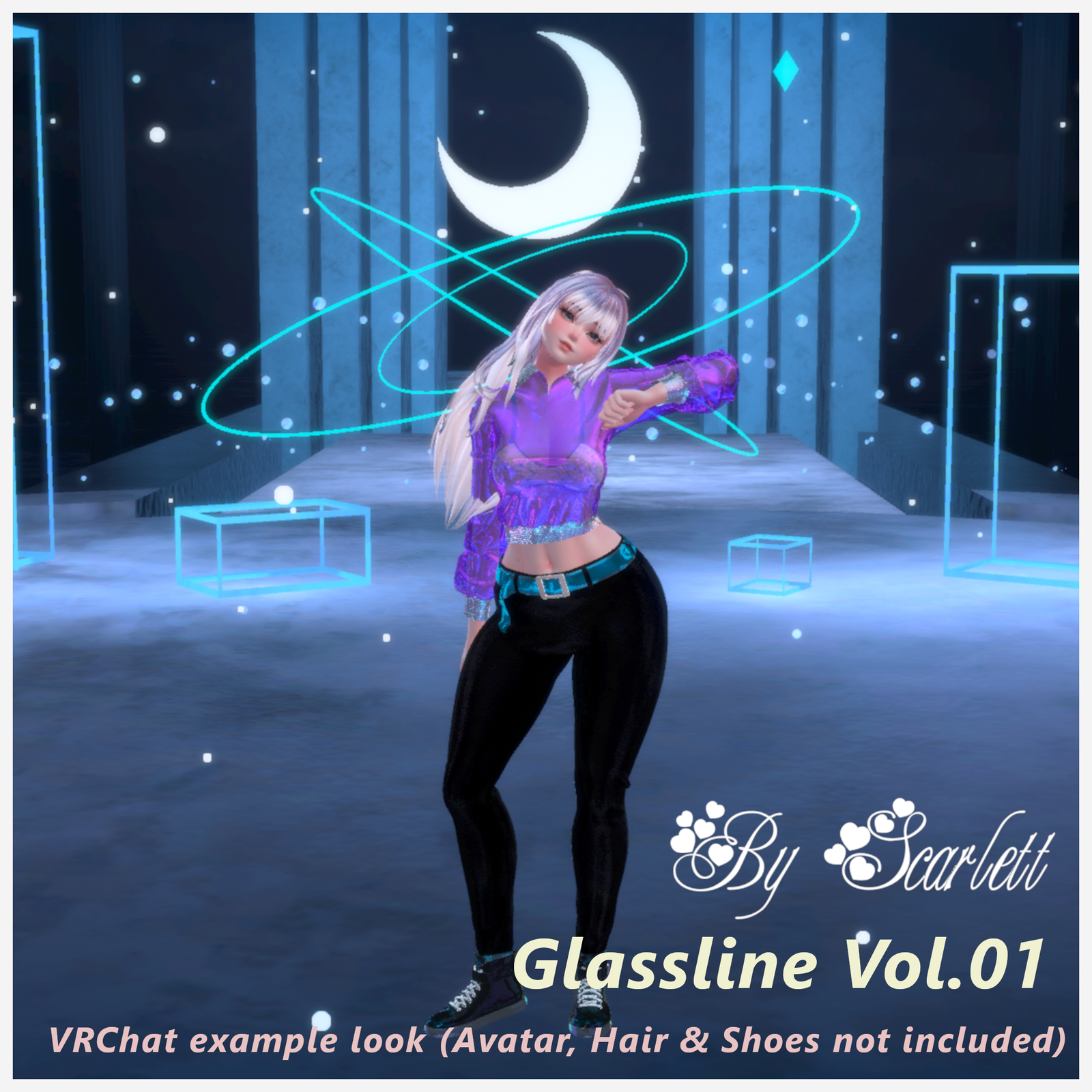Glassline Vol. 01 (Rigged for VRBase EGirl)