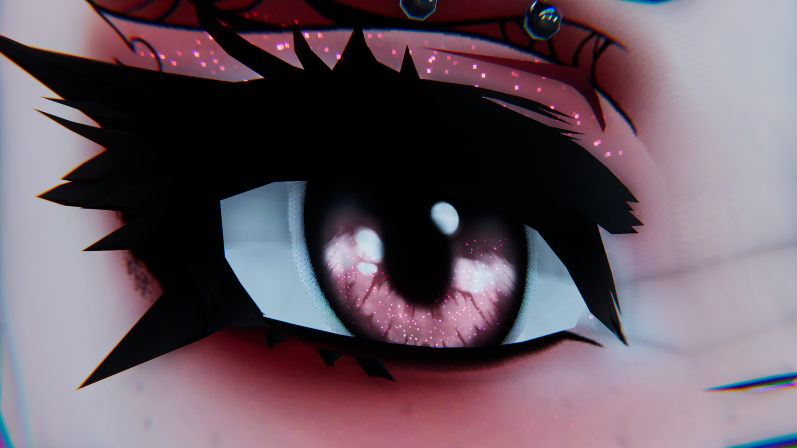Dark Vampire Makeup for GodWhisper Magician