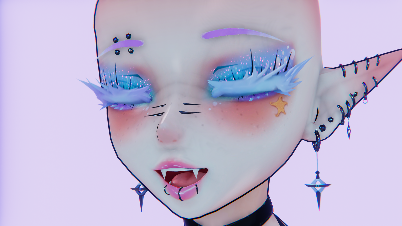 Ocean mermaid Makeup! for GodWhisper & GodMagician