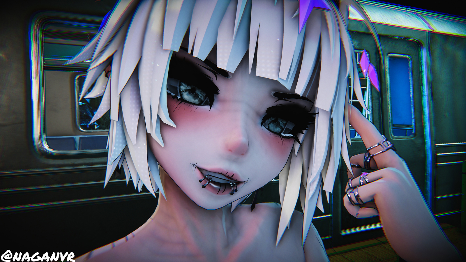 Spider tattoos and makeup! For God Whisper & God Magician