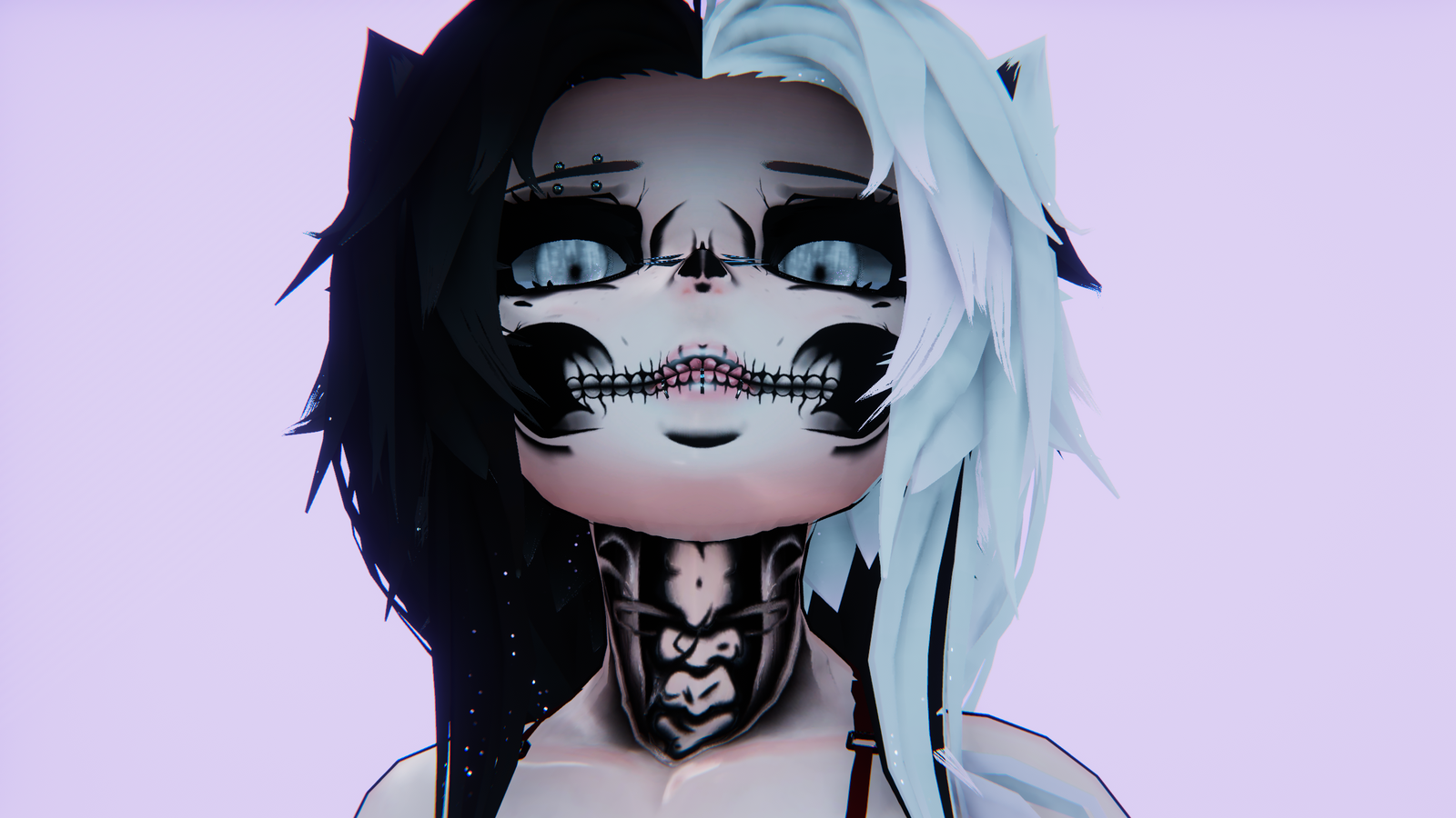 Skull Makeup For God Whisper & God Magician