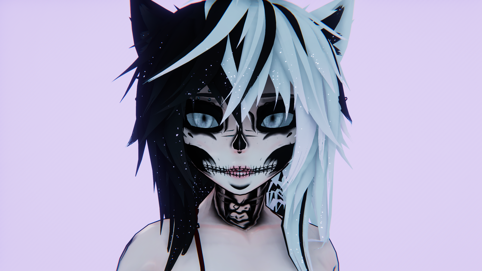 Skull Makeup For God Whisper & God Magician