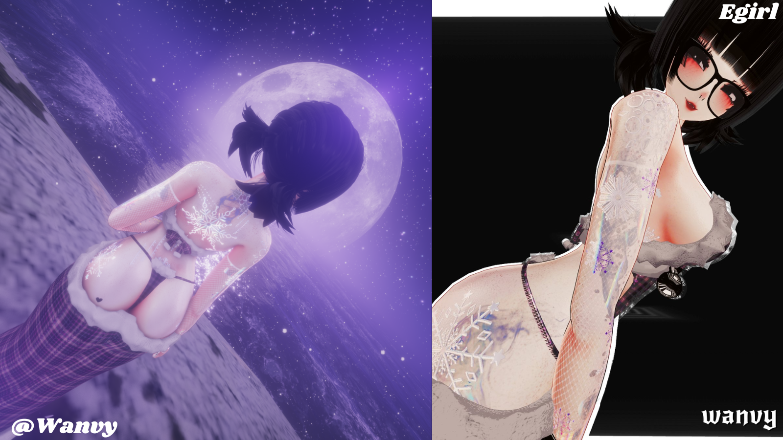 Snowflake Wishes for God Whisper/God Magician/Sane/EGirl base