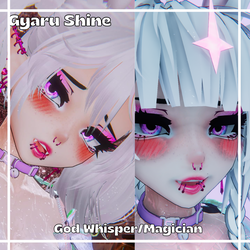 Gyaru Shine makeup for GodWhisper & GodMagician